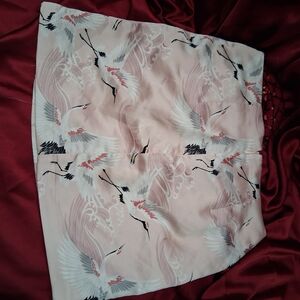 Forever 21 Pink Floral Skirt